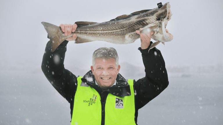 Fiskeriminister Bjørnar Skjæran